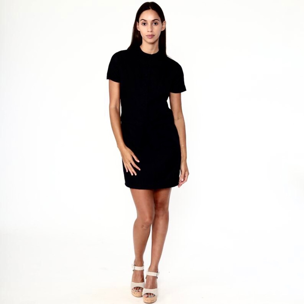 Vintage 1962 Lanz Black Pencil Dress
